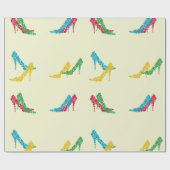 ハイヒールラップ紙 ラッピングペーパー (フラット)