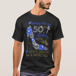 ハイヒールレディース 50歳誕生日チーム 50歳に突入 Tシャツ