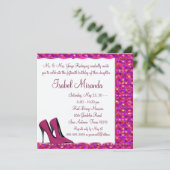 ハイヒール女子15位パーティーキンセアニェラ 招待状 (スタンド正面)