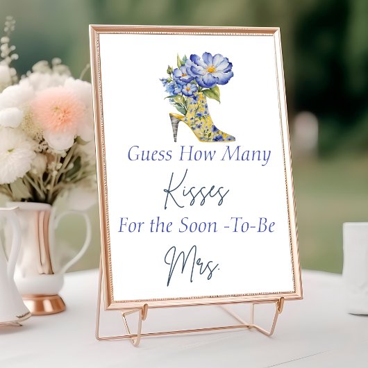 ハイヒール推測いくつのキスブライダルシャワーゲーム テーブルナンバー