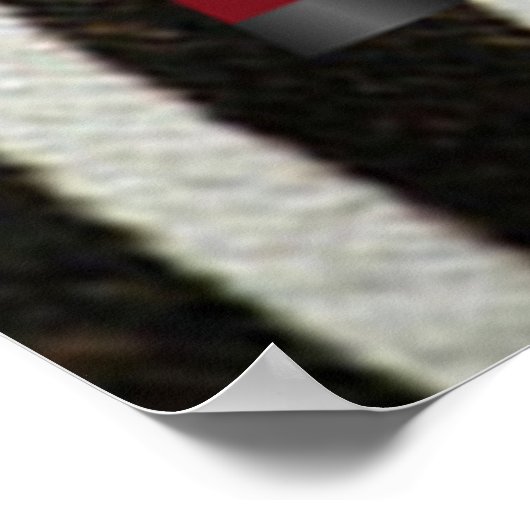 ハイヒール赤 ポスター (角)