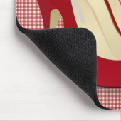 ハイヒール赤 マウスパッド (コーナー)