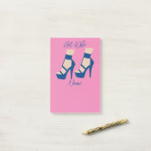 ハイヒール靴サンダー_コーブ ポストイット (デスク上)