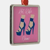 ハイヒール靴サンダー_コーブ メタルオーナメント (右)