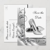 ハイヒール靴 保存日 案内ポストカード (正面/裏面)