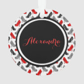 ハイヒール オーナメント (裏面)