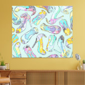 ハイヒール キャンバスプリント (インサイチュ (リビング))