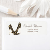 ハイヒール、シンプル、白 ラベル (インサイチュ)
