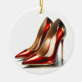 ハイヒール セラミックオーナメント (正面)