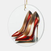 ハイヒール セラミックオーナメント (左)