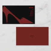 ハイヒール-ビジネス 名刺 (正面/裏面)