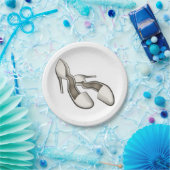 ハイヒール ペーパープレート (パーティー)