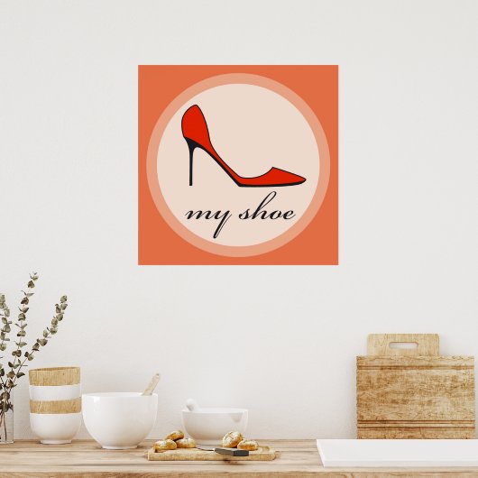 ハイヒール ポスター (キッチン)