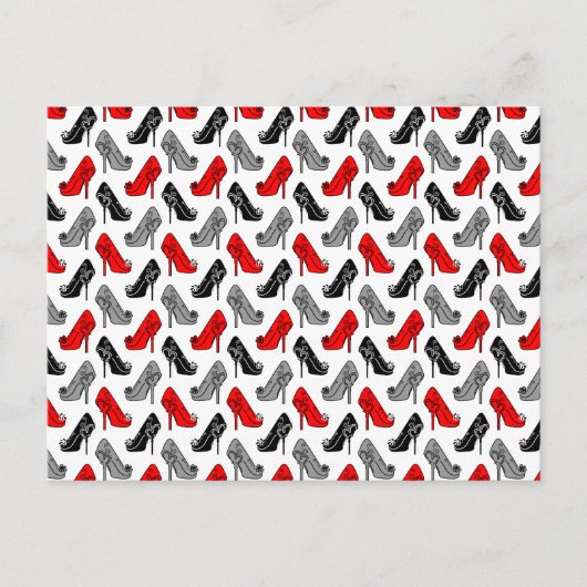 ハイヒール ポストカード (正面)