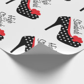 ハイヒール ラッピングペーパー (角)