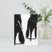ハイヒール（背後から） ポストカード (スタンド正面)