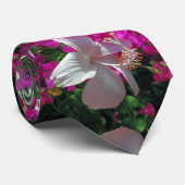 ハイビスカスおよびブーゲンビリア ネクタイ (ロール)