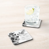 ハイビスカスとハミングバード コースター (右側)