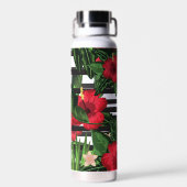 ハイビスカスとパームズ ウォーターボトル (背面)