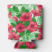 ハイビスカスとパーム葉の 缶クーラー (裏面)