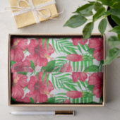 ハイビスカスとパーム葉の 薄葉紙 (ギフト)