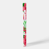 ハイビスカスとパーム葉の Case-Mate iPhoneケース (裏面 / 左)