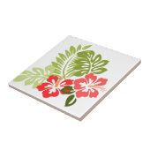 ハイビスカスによってはw/Greensが開花します; Style1: 右の表面仕上げ タイル (側面)