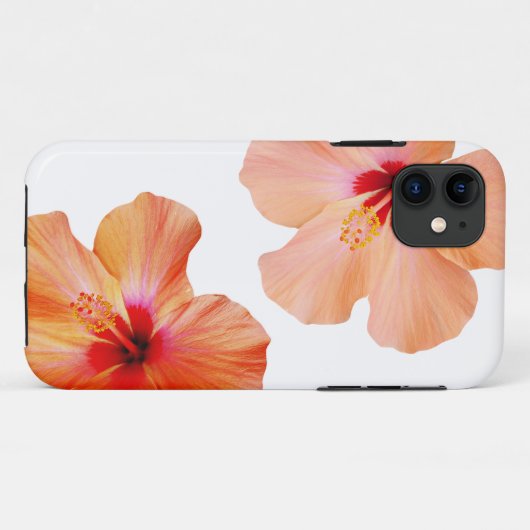 ハイビスカスのハワイ語によっては写真のアロハkonaのモダンが開花します Case-Mate iPhoneケース (裏面(横))
