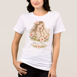 ハイビスカスのプリンセス トライブレンドTシャツ