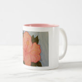 ハイビスカスのマグ ツートーンマグカップ (正面右)