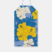 ハイビスカスの花と葉 ギフトタグ (裏面)