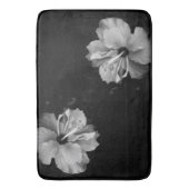 ハイビスカスの花の写真 バスマット (正面縦)