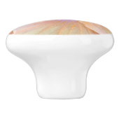 ハイビスカスの花の陶磁器のノブ セラミックノブ (側面)