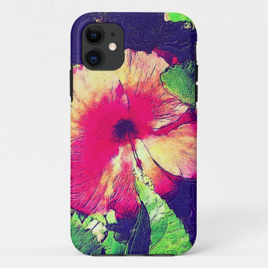 ハイビスカスの花のiPhone 5の穹窖の箱 Case-Mate iPhoneケース (裏面)