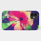 ハイビスカスの花のiPhone 5の穹窖の箱 Case-Mate iPhoneケース (裏面(横))
