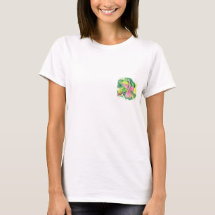 ハイビスカスの花のTシャツ Tシャツ