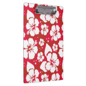 ハイビスカスの花模様 クリップボード (右)