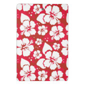 ハイビスカスの花模様 ミニクリップボード (裏面)