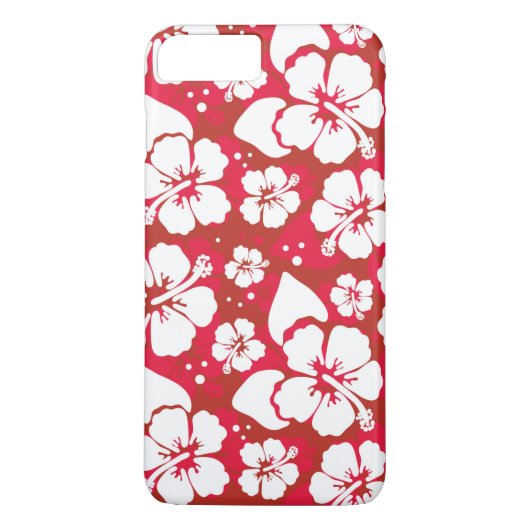 ハイビスカスの花模様 Case-Mate iPhoneケース (裏面)