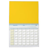 ハイビスカスの花葉と カレンダー (2月 2026)