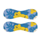 ハイビスカスの花葉と 野球ボール (パネル)