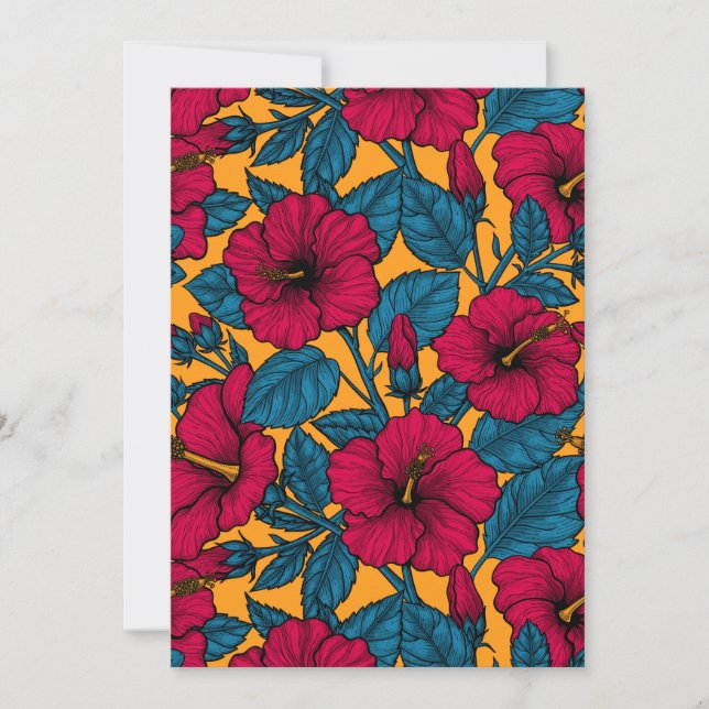 ハイビスカスの花 (正面)