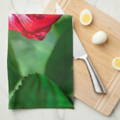 ハイビスカスの花 キッチンタオル (四つ折り)