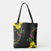 ハイビスカスの花 トートバッグ (裏面)