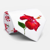 ハイビスカスの花 ネクタイ (ロール)