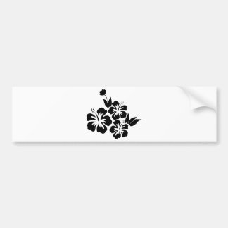 ハイビスカスの花 バンパーステッカー