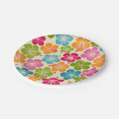 ハイビスカスの花 ペーパープレート (アングル)