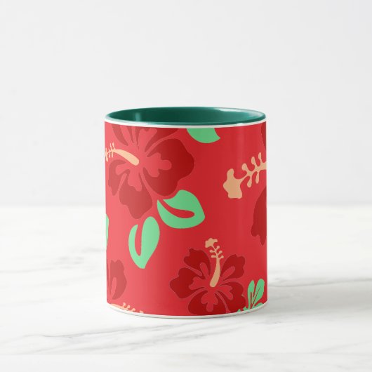 ハイビスカスの花 マグカップ (中央)