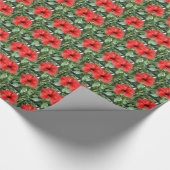 ハイビスカスの花 ラッピングペーパー (角)