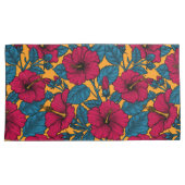 ハイビスカスの花 枕カバー (正面右)